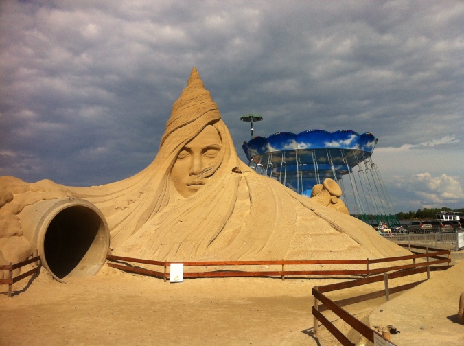 Lappeenranta annual sand sculpture event